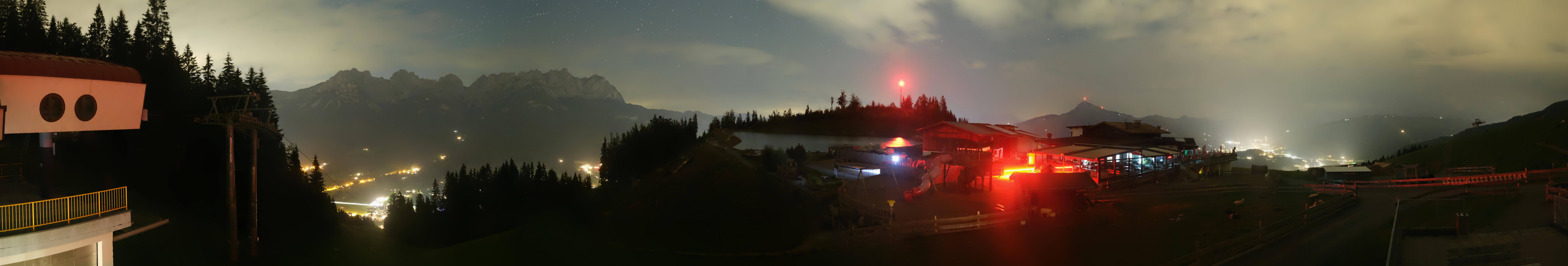 Archiv Foto Webcam Panoramasicht SkiWelt Wilder Kaiser: Astberg