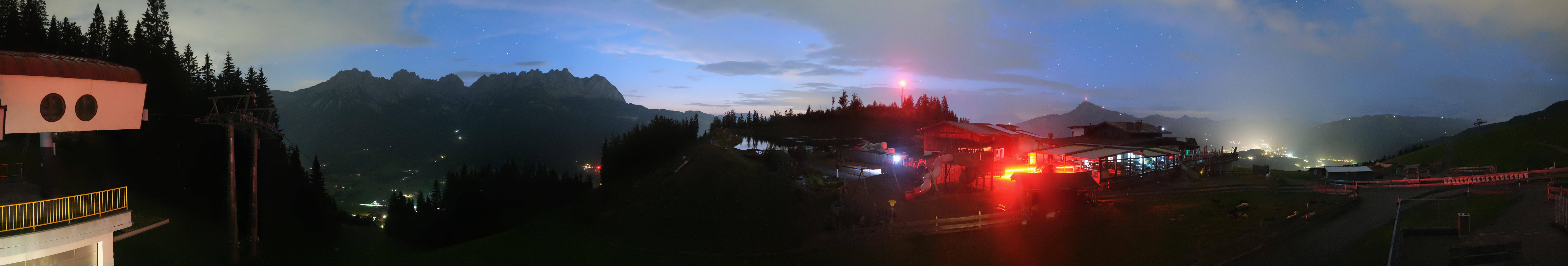 Archiv Foto Webcam Panoramasicht SkiWelt Wilder Kaiser: Astberg