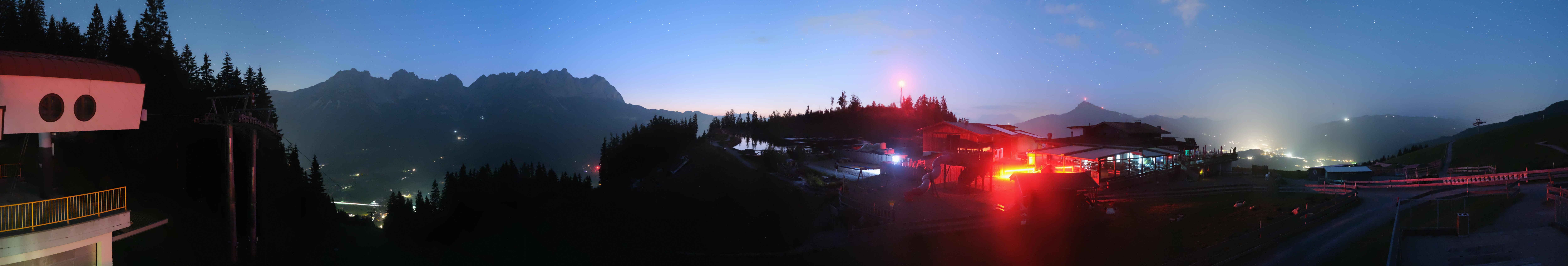Archiv Foto Webcam Panoramasicht SkiWelt Wilder Kaiser: Astberg