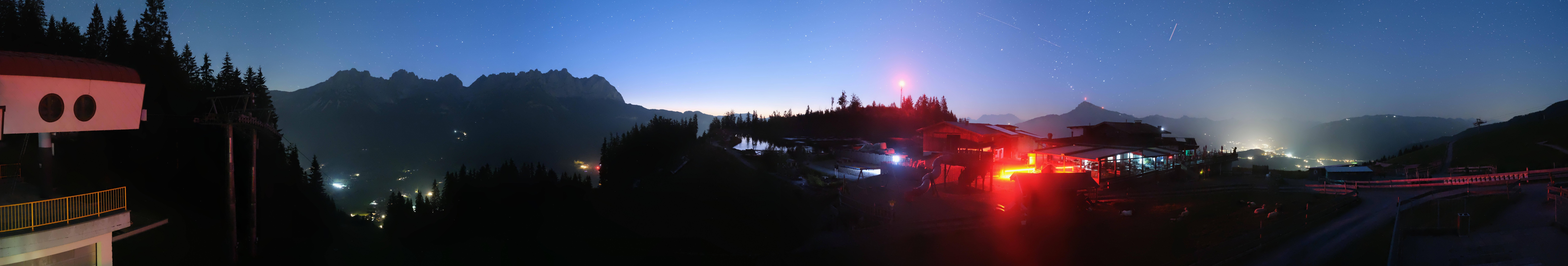 Archiv Foto Webcam Panoramasicht SkiWelt Wilder Kaiser: Astberg