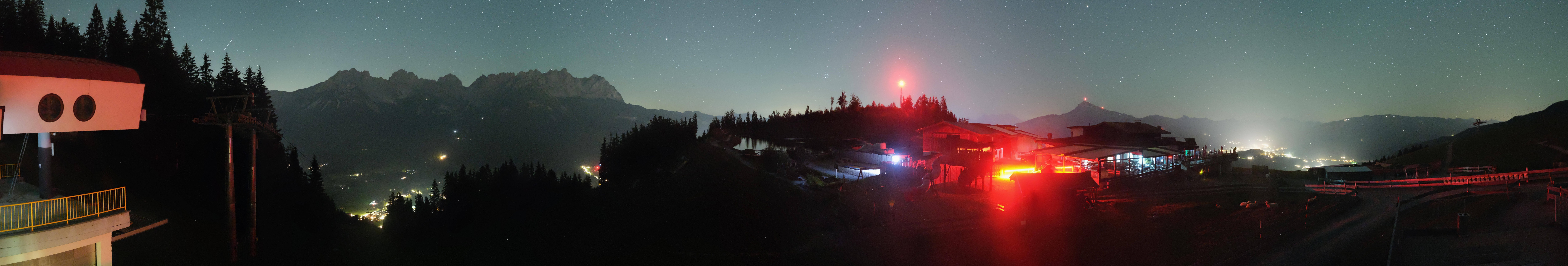 Archiv Foto Webcam Panoramasicht SkiWelt Wilder Kaiser: Astberg