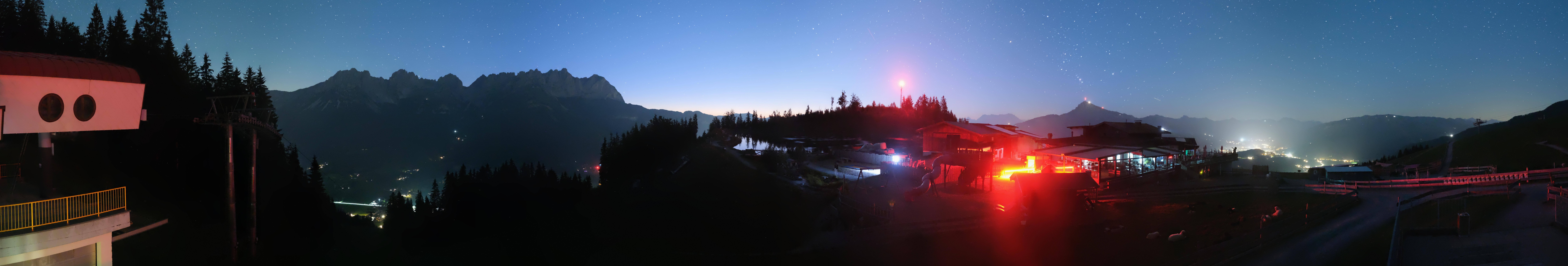 Archiv Foto Webcam Panoramasicht SkiWelt Wilder Kaiser: Astberg