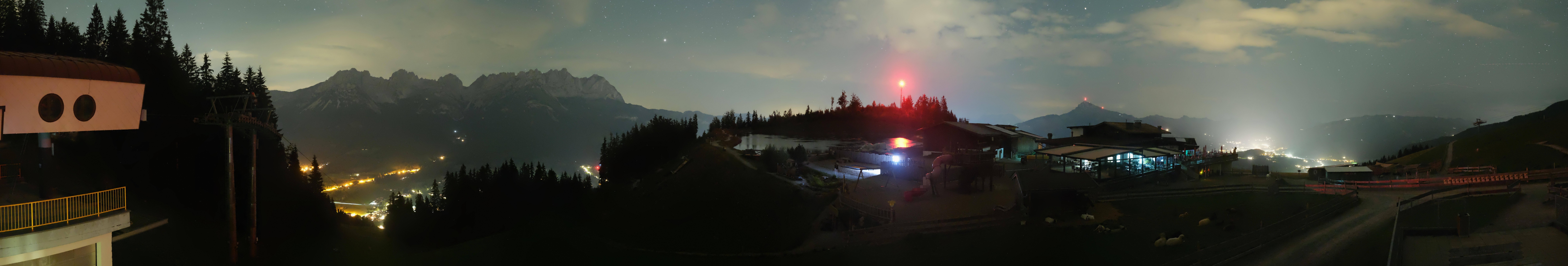 Archived image Webcam View of the Astberg in SkiWelt Wilder Kaiser