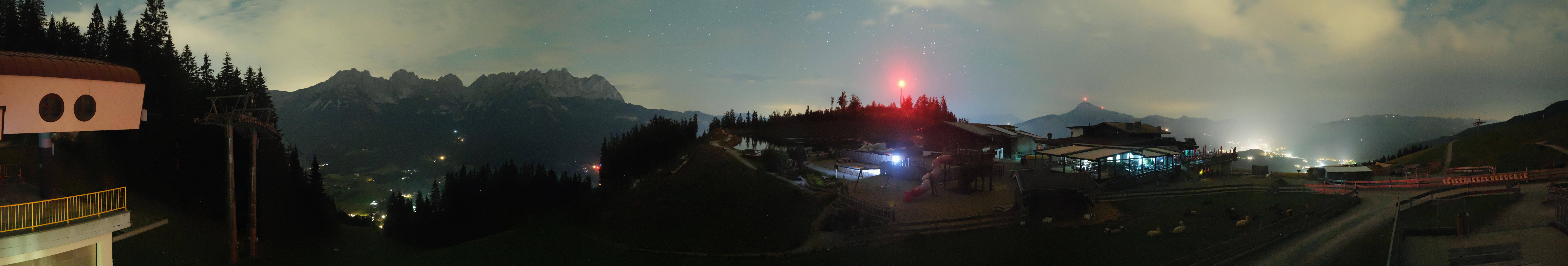 Archived image Webcam View of the Astberg in SkiWelt Wilder Kaiser