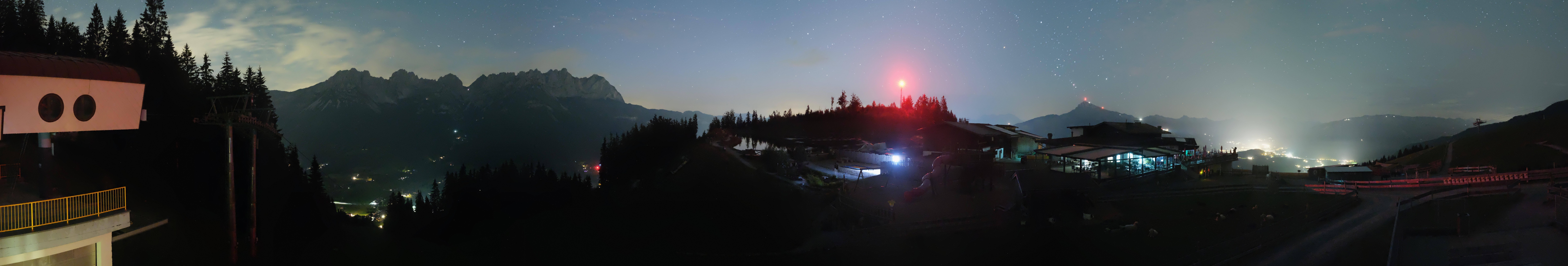 Archived image Webcam View of the Astberg in SkiWelt Wilder Kaiser