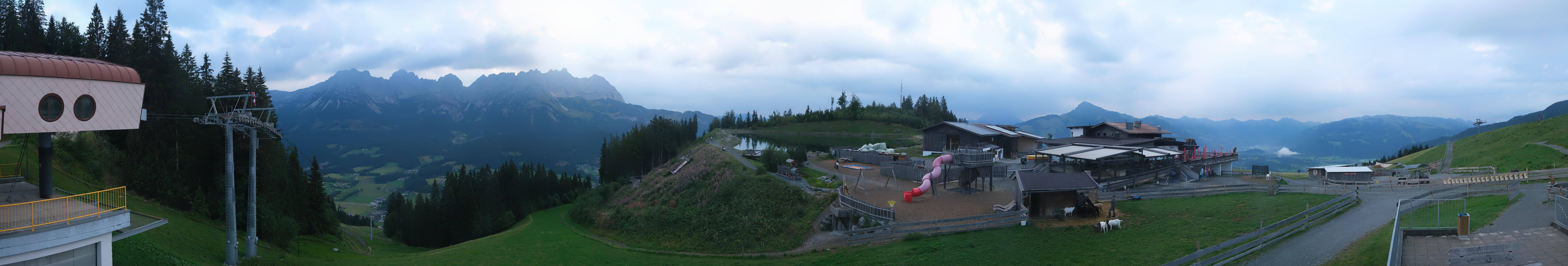 Archiv Foto Webcam Panoramasicht SkiWelt Wilder Kaiser: Astberg