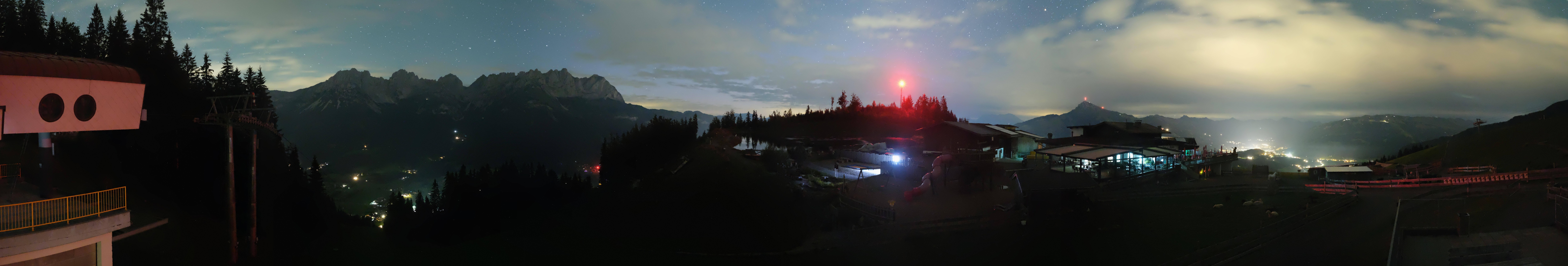Archived image Webcam View of the Astberg in SkiWelt Wilder Kaiser