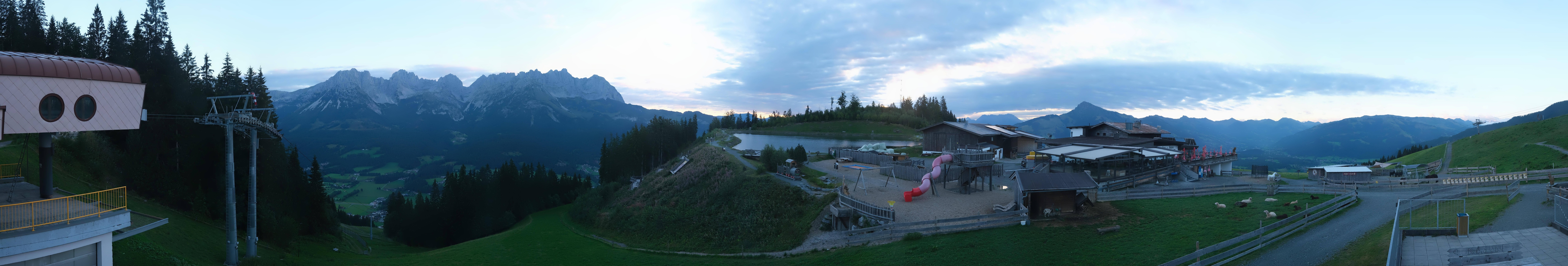 Archived image Webcam View of the Astberg in SkiWelt Wilder Kaiser