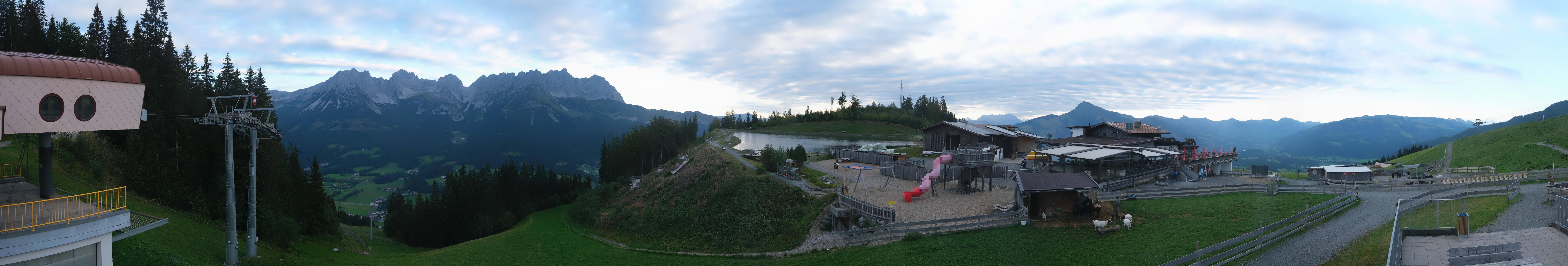 Archived image Webcam View of the Astberg in SkiWelt Wilder Kaiser