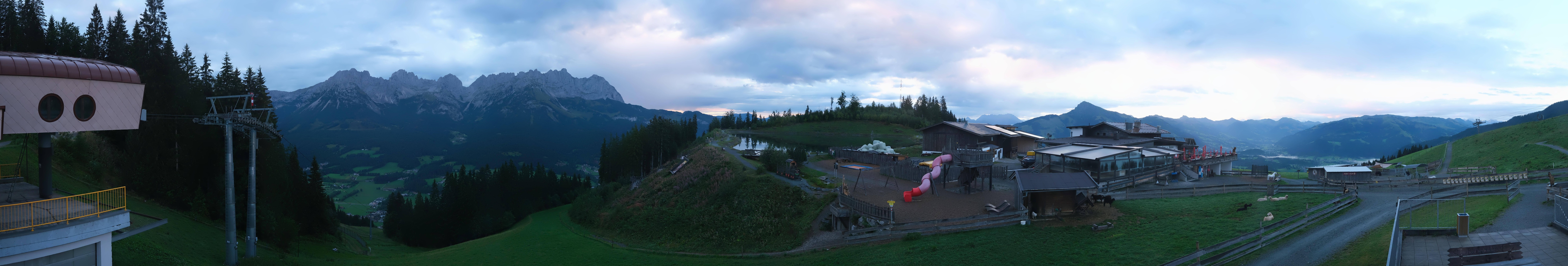 Archiv Foto Webcam Panoramasicht SkiWelt Wilder Kaiser: Astberg