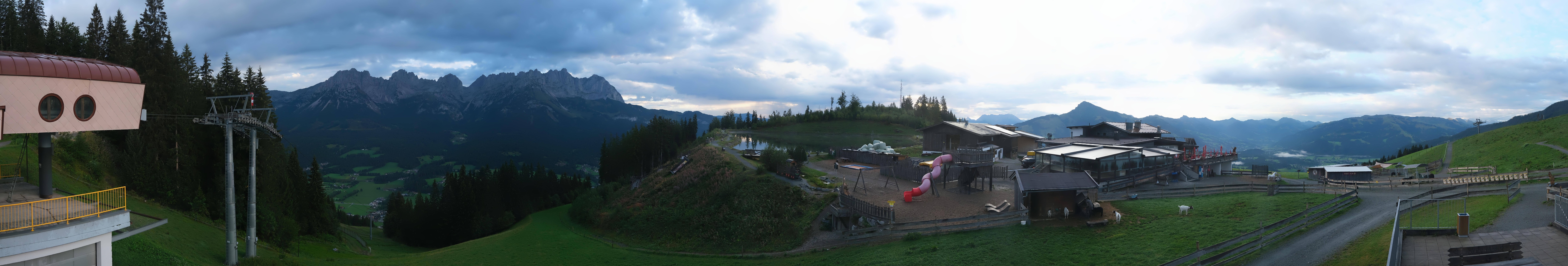 Archiv Foto Webcam Panoramasicht SkiWelt Wilder Kaiser: Astberg