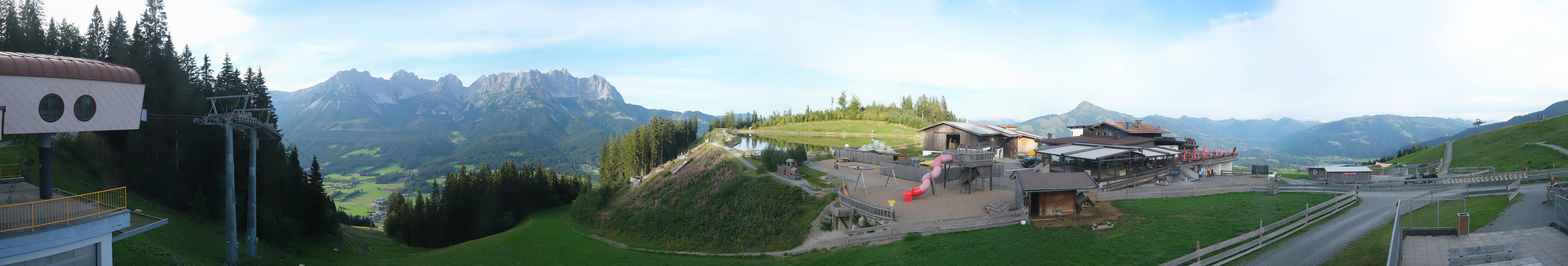 Archiv Foto Webcam Panoramasicht SkiWelt Wilder Kaiser: Astberg