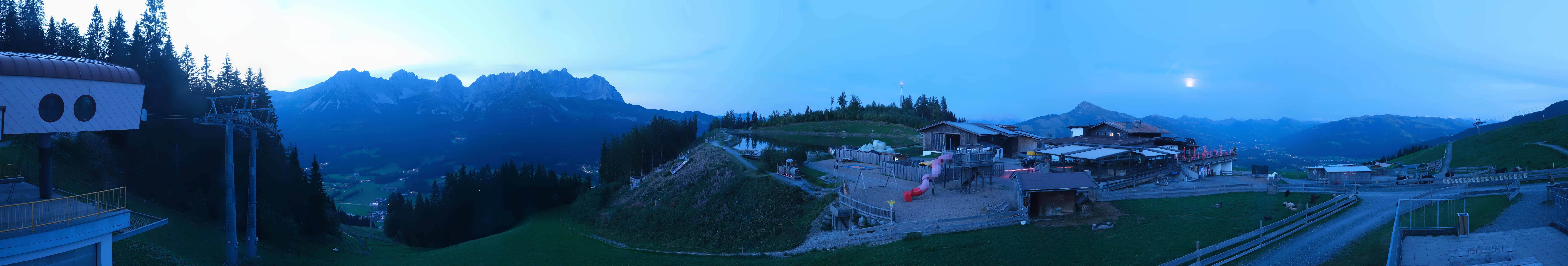 Archiv Foto Webcam Panoramasicht SkiWelt Wilder Kaiser: Astberg