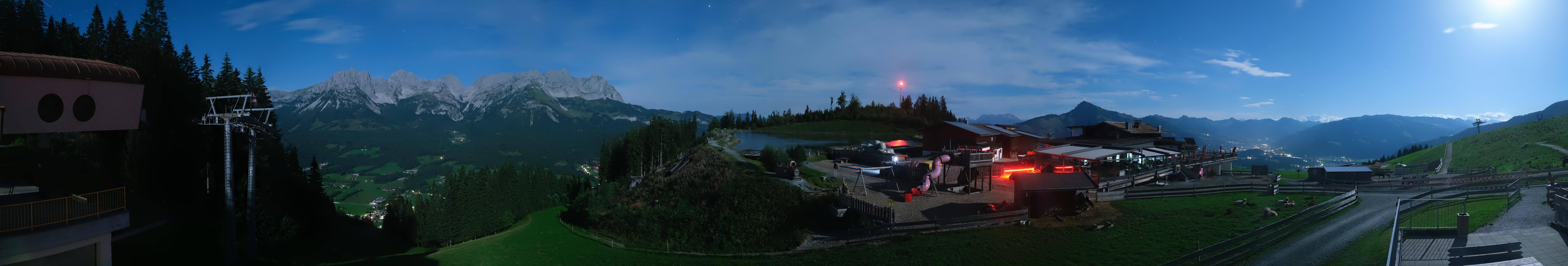 Archived image Webcam View of the Astberg in SkiWelt Wilder Kaiser