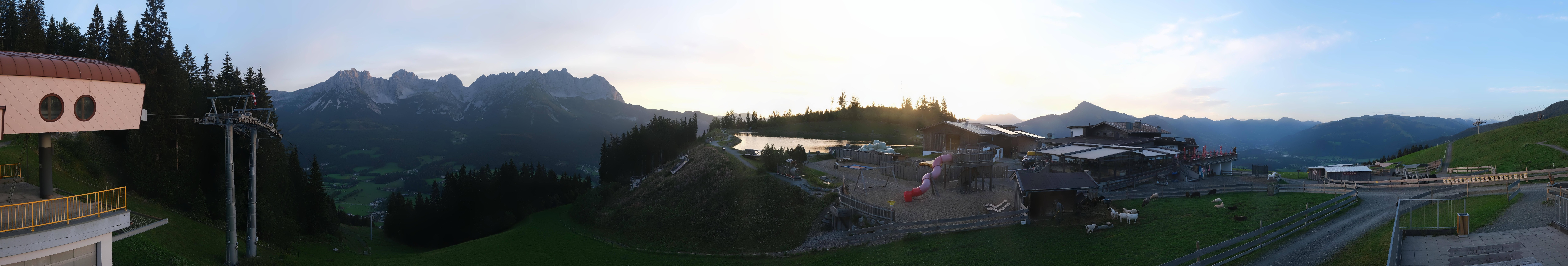 Archived image Webcam View of the Astberg in SkiWelt Wilder Kaiser