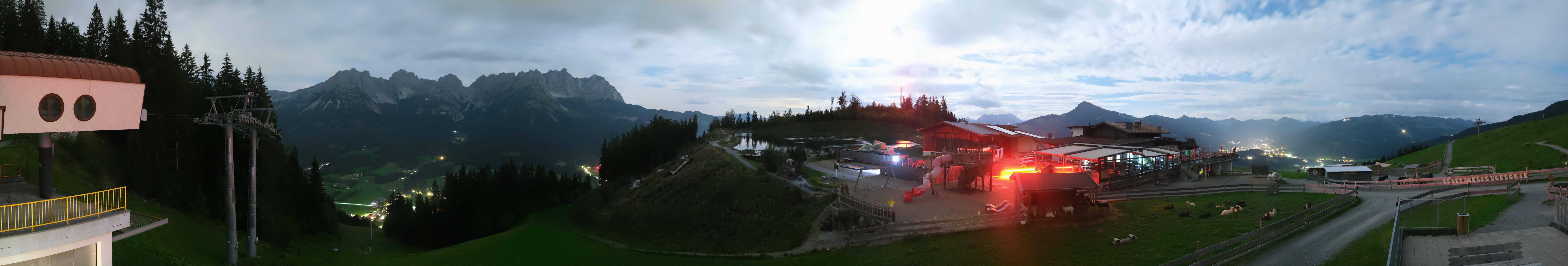 Archiv Foto Webcam Panoramasicht SkiWelt Wilder Kaiser: Astberg