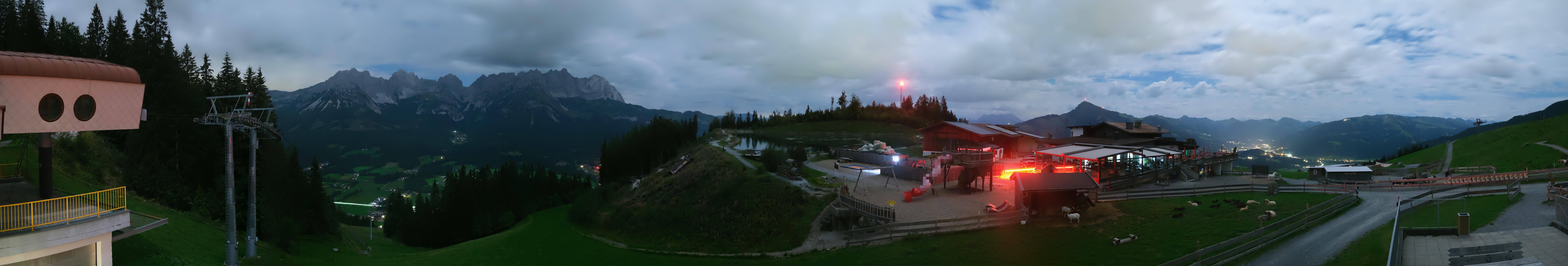 Archiv Foto Webcam Panoramasicht SkiWelt Wilder Kaiser: Astberg