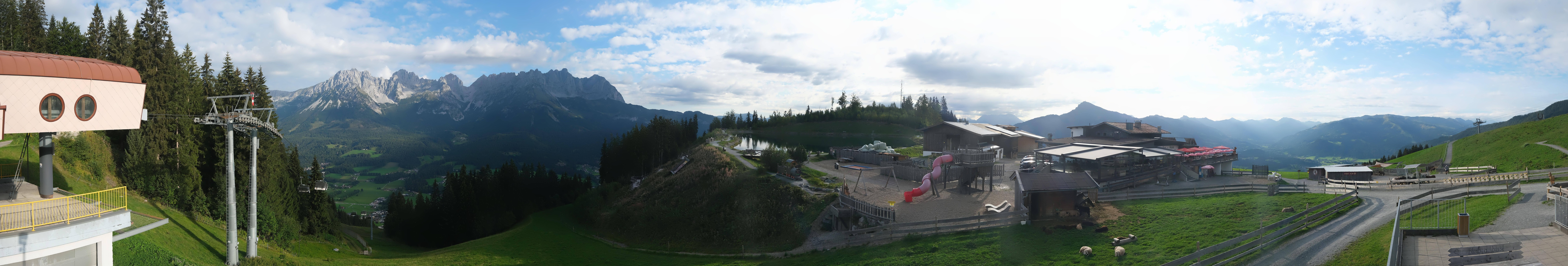 Archived image Webcam View of the Astberg in SkiWelt Wilder Kaiser