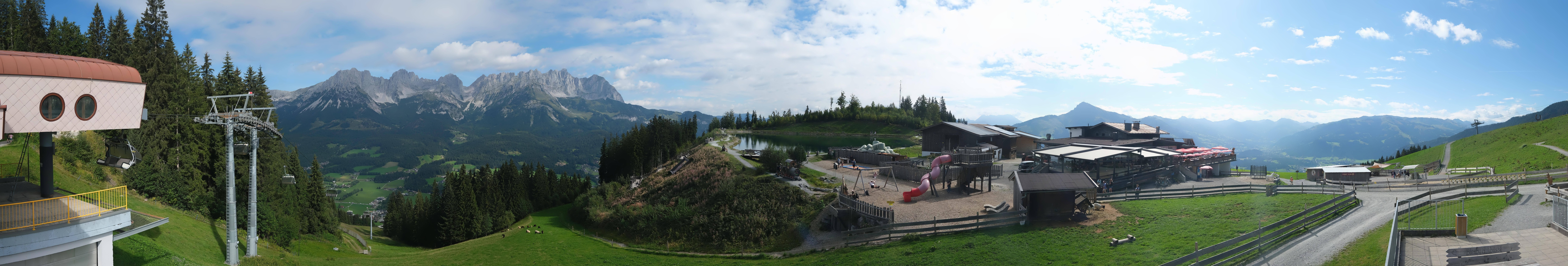 Archived image Webcam View of the Astberg in SkiWelt Wilder Kaiser