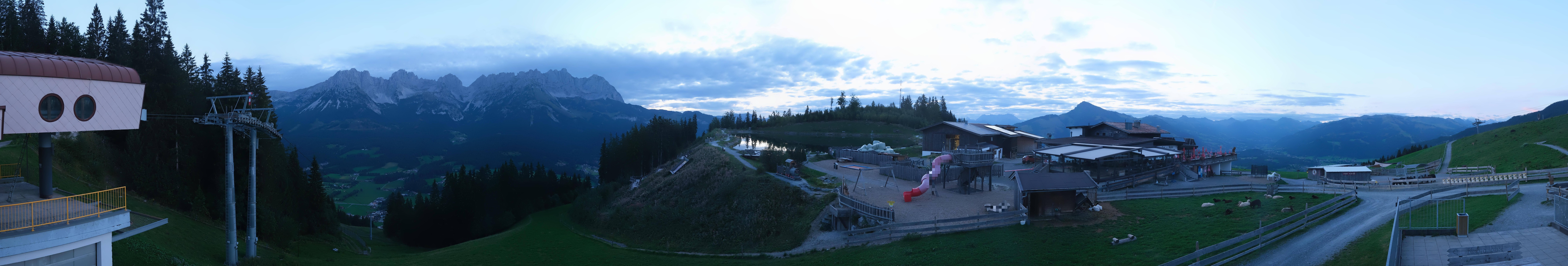 Archived image Webcam View of the Astberg in SkiWelt Wilder Kaiser