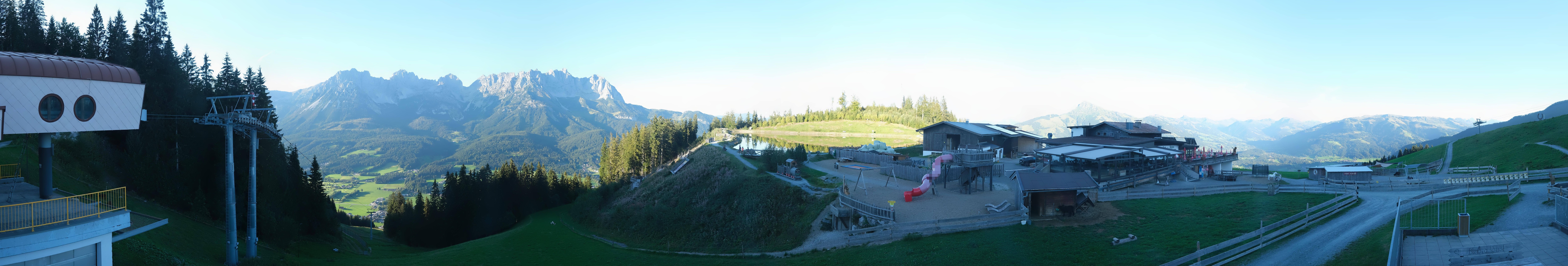 Archiv Foto Webcam Panoramasicht SkiWelt Wilder Kaiser: Astberg