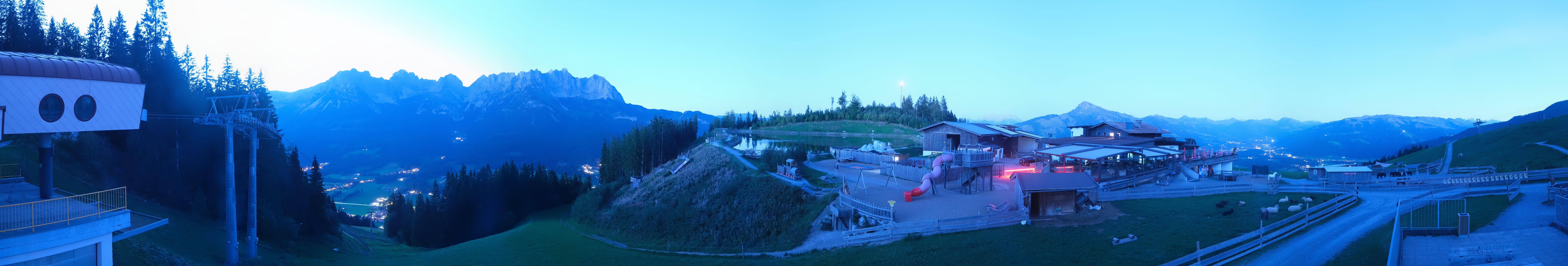 Archiv Foto Webcam Panoramasicht SkiWelt Wilder Kaiser: Astberg