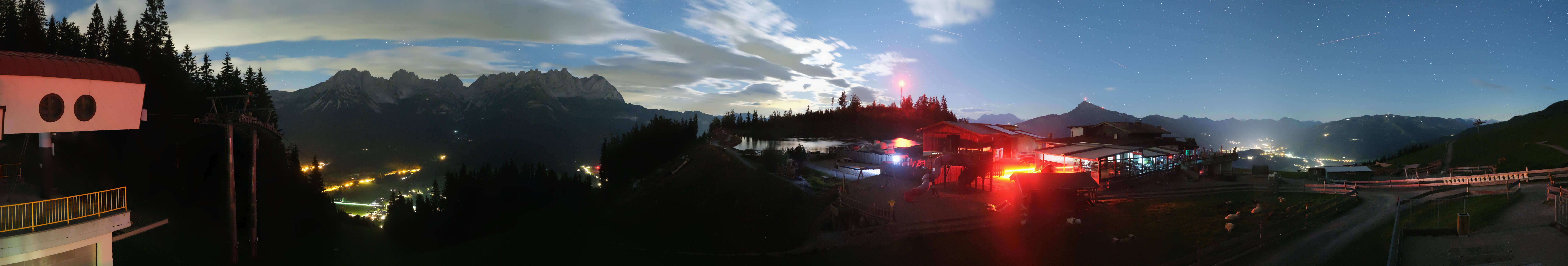 Archiv Foto Webcam Panoramasicht SkiWelt Wilder Kaiser: Astberg
