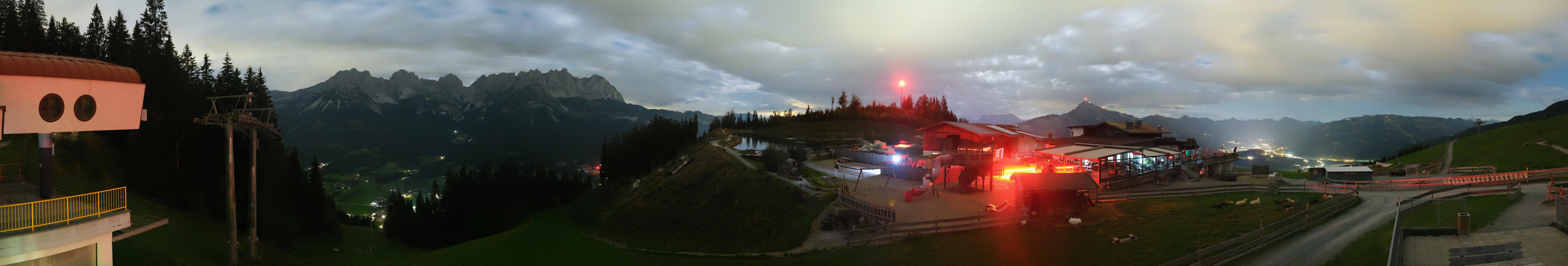 Archiv Foto Webcam Panoramasicht SkiWelt Wilder Kaiser: Astberg