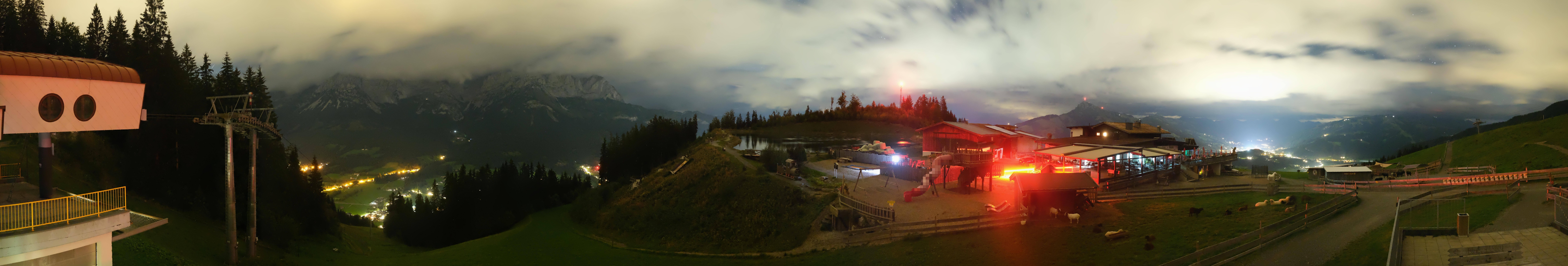 Archiv Foto Webcam Panoramasicht SkiWelt Wilder Kaiser: Astberg