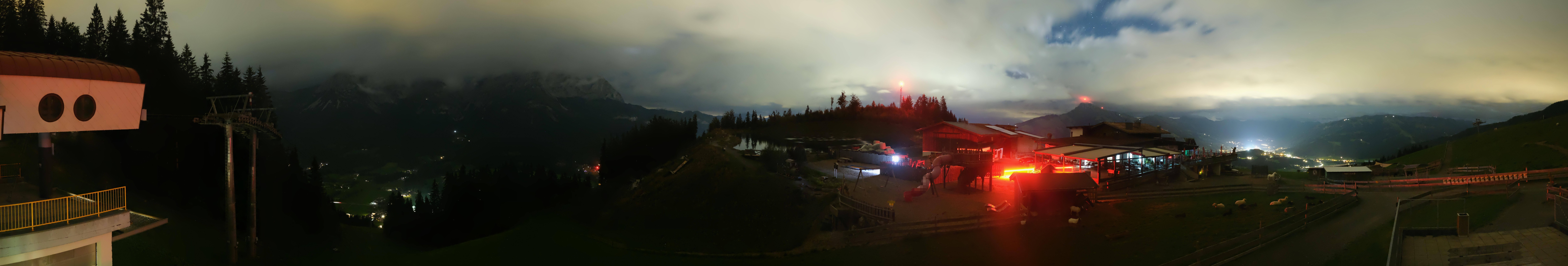Archiv Foto Webcam Panoramasicht SkiWelt Wilder Kaiser: Astberg
