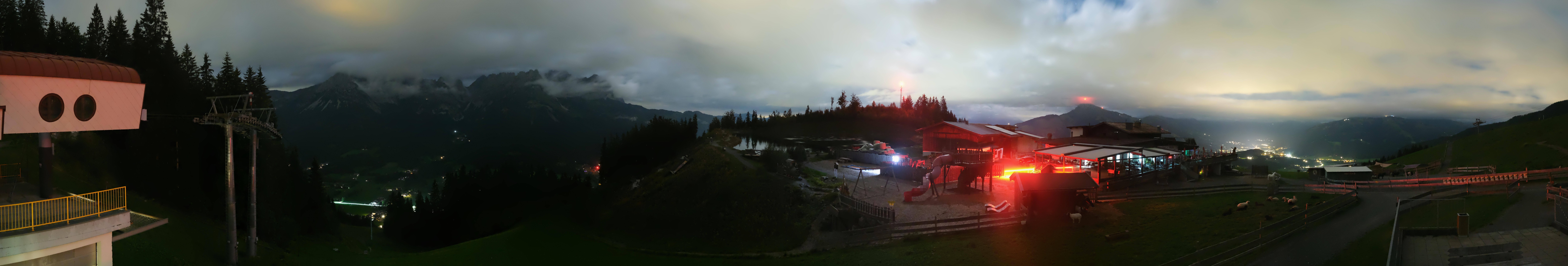 Archiv Foto Webcam Panoramasicht SkiWelt Wilder Kaiser: Astberg