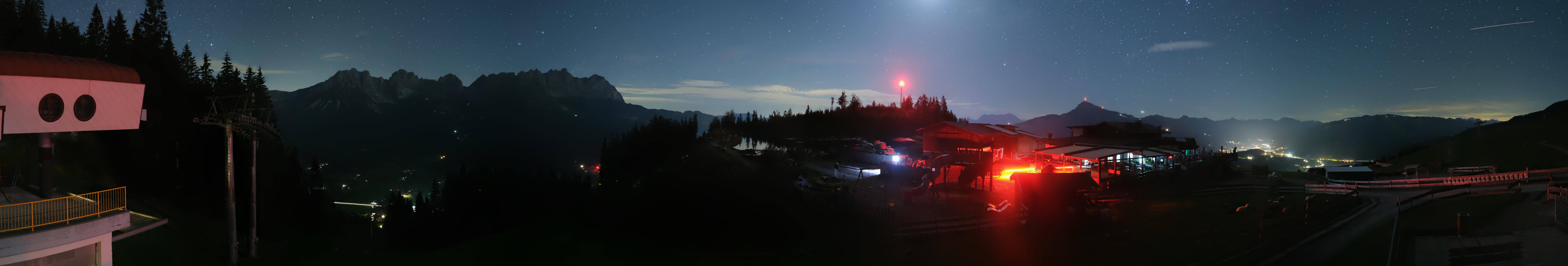Archiv Foto Webcam Panoramasicht SkiWelt Wilder Kaiser: Astberg