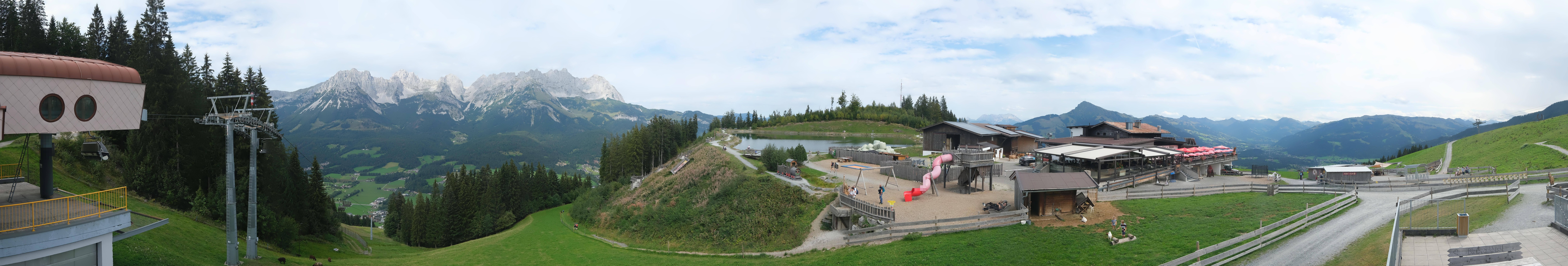 Archiv Foto Webcam Panoramasicht SkiWelt Wilder Kaiser: Astberg