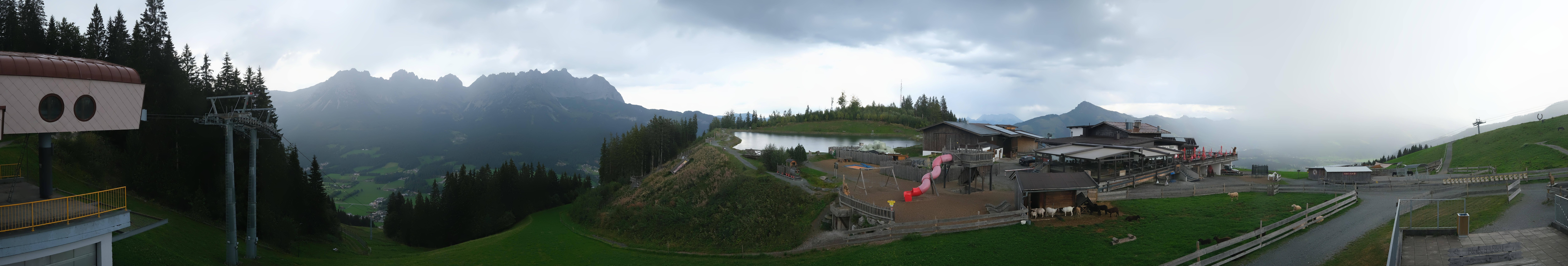 Archiv Foto Webcam Panoramasicht SkiWelt Wilder Kaiser: Astberg