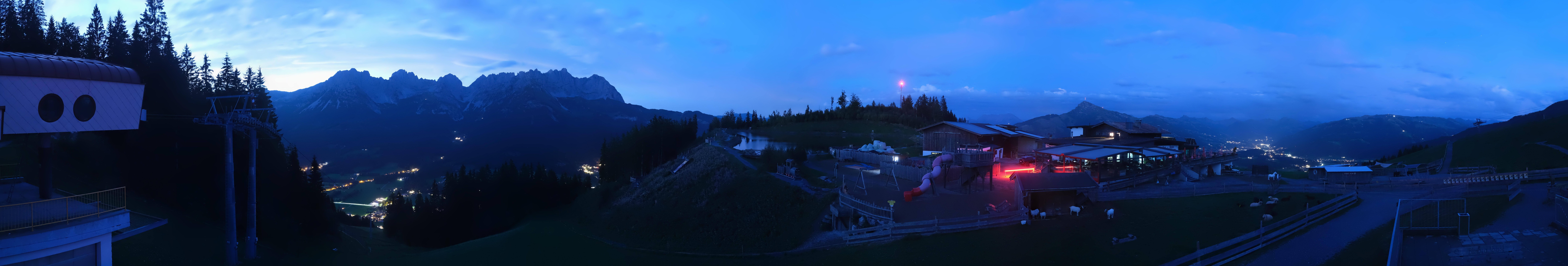 Archiv Foto Webcam Panoramasicht SkiWelt Wilder Kaiser: Astberg