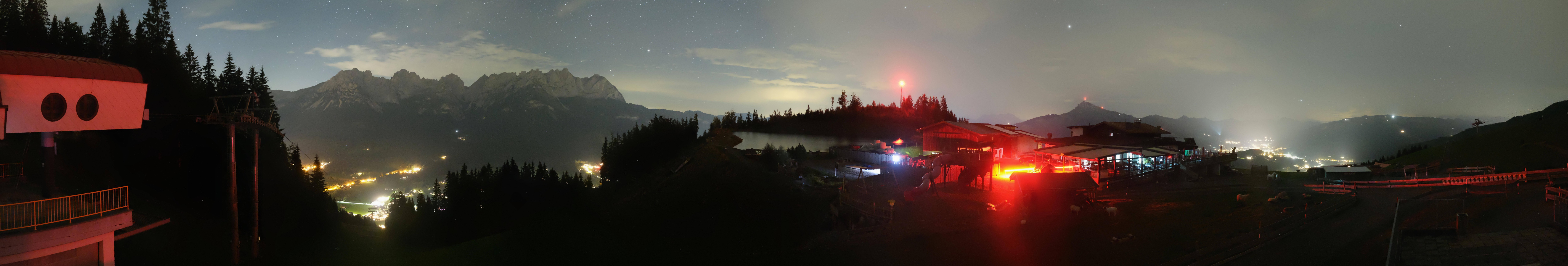 Archiv Foto Webcam Panoramasicht SkiWelt Wilder Kaiser: Astberg