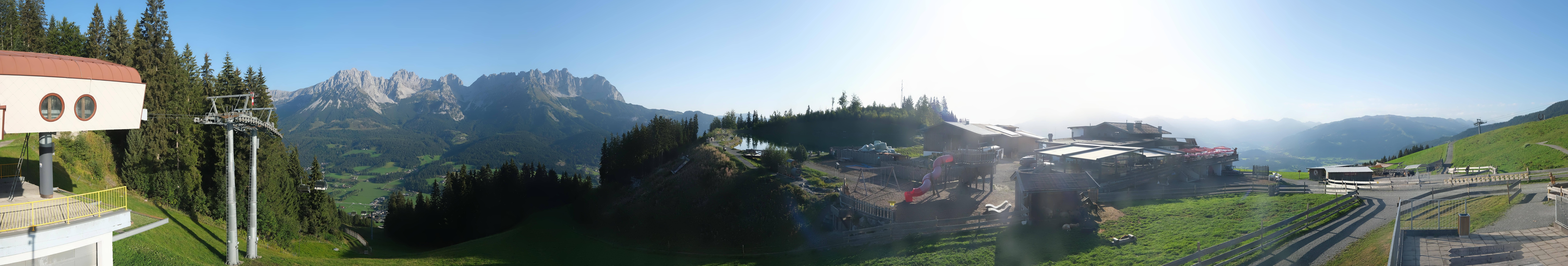 Archiv Foto Webcam Panoramasicht SkiWelt Wilder Kaiser: Astberg