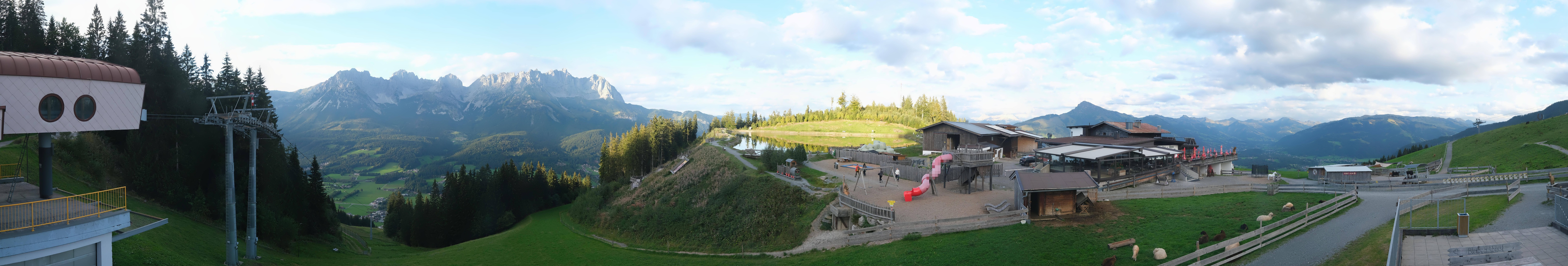 Archiv Foto Webcam Panoramasicht SkiWelt Wilder Kaiser: Astberg