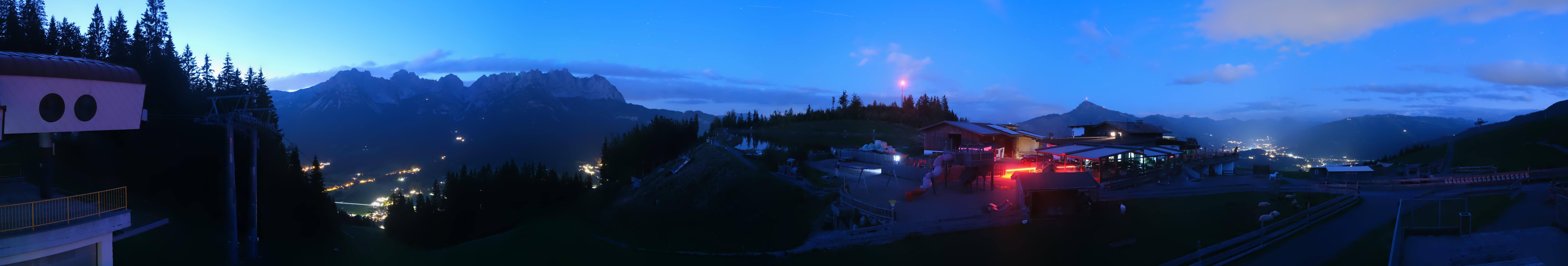 Archiv Foto Webcam Panoramasicht SkiWelt Wilder Kaiser: Astberg