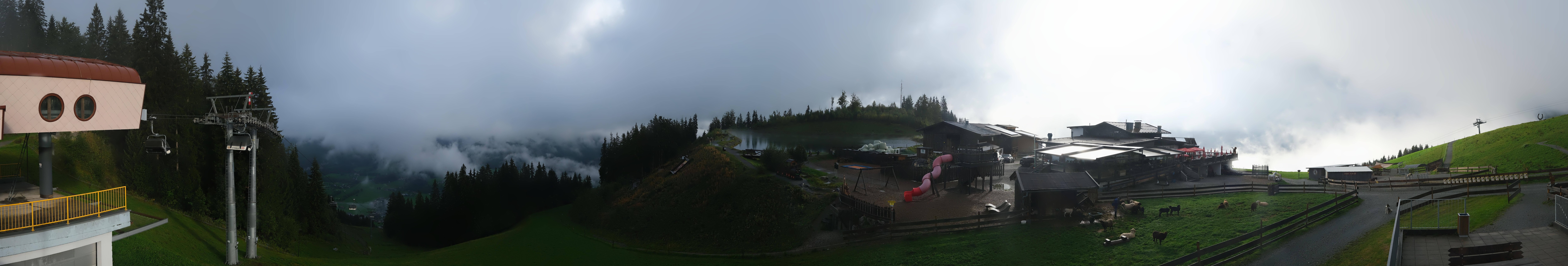 Archiv Foto Webcam Panoramasicht SkiWelt Wilder Kaiser: Astberg