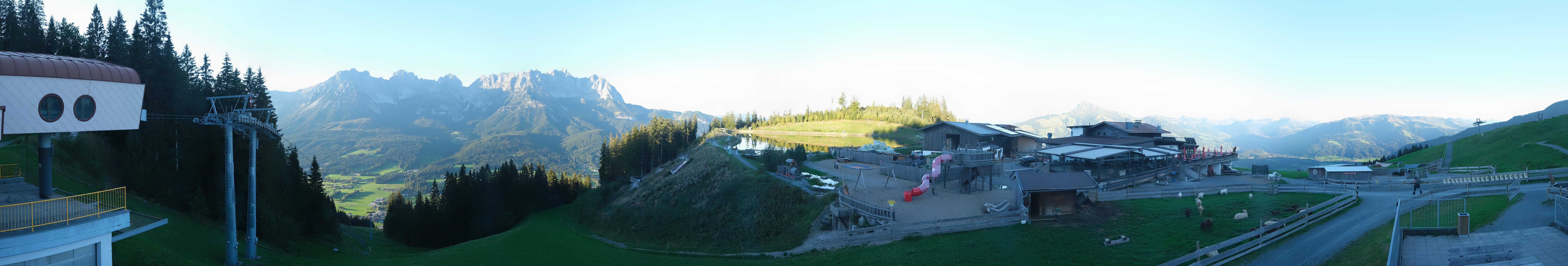 Archiv Foto Webcam Panoramasicht SkiWelt Wilder Kaiser: Astberg