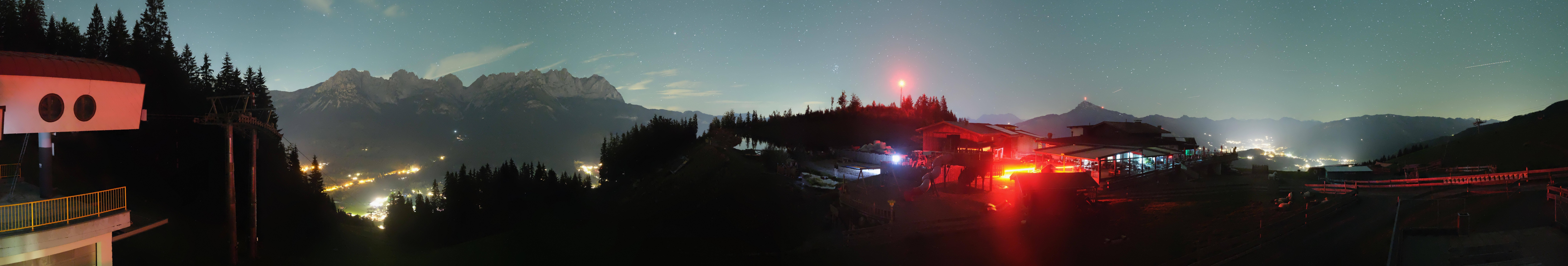 Archived image Webcam View of the Astberg in SkiWelt Wilder Kaiser