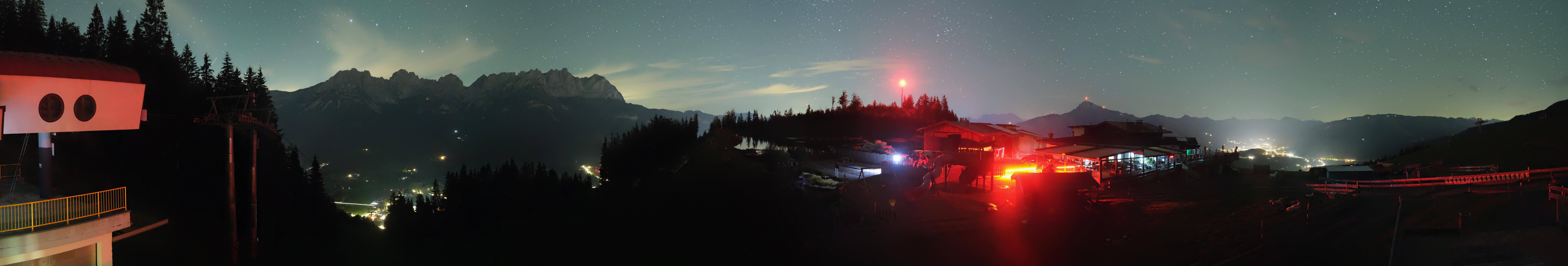 Archived image Webcam View of the Astberg in SkiWelt Wilder Kaiser