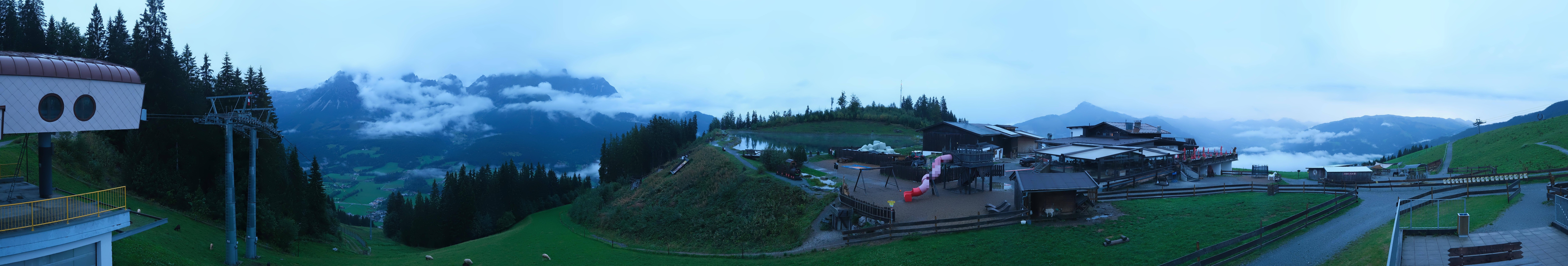 Archiv Foto Webcam Panoramasicht SkiWelt Wilder Kaiser: Astberg