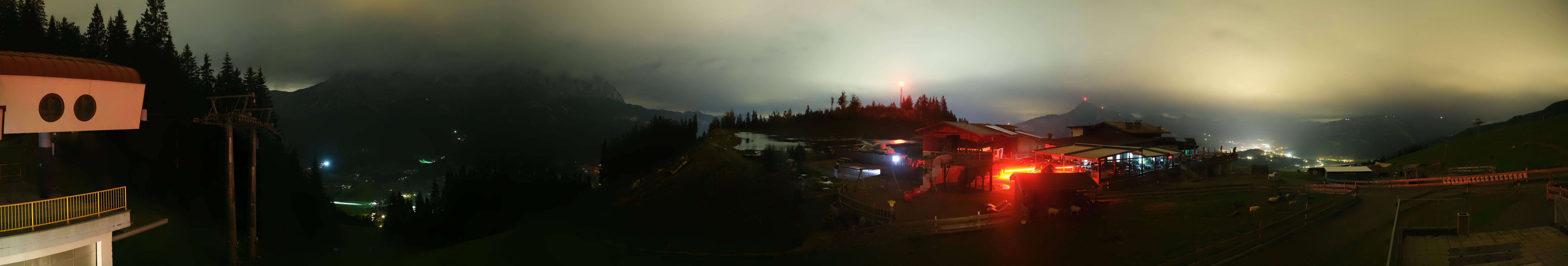 Archiv Foto Webcam Panoramasicht SkiWelt Wilder Kaiser: Astberg