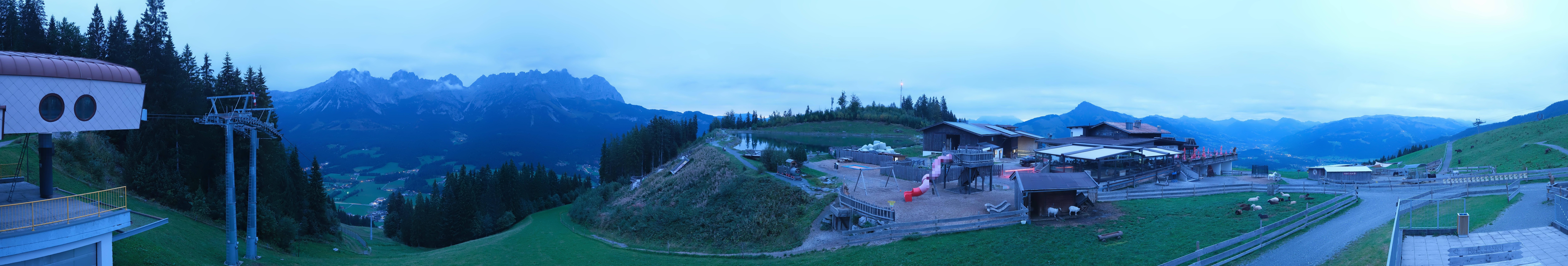 Archiv Foto Webcam Panoramasicht SkiWelt Wilder Kaiser: Astberg