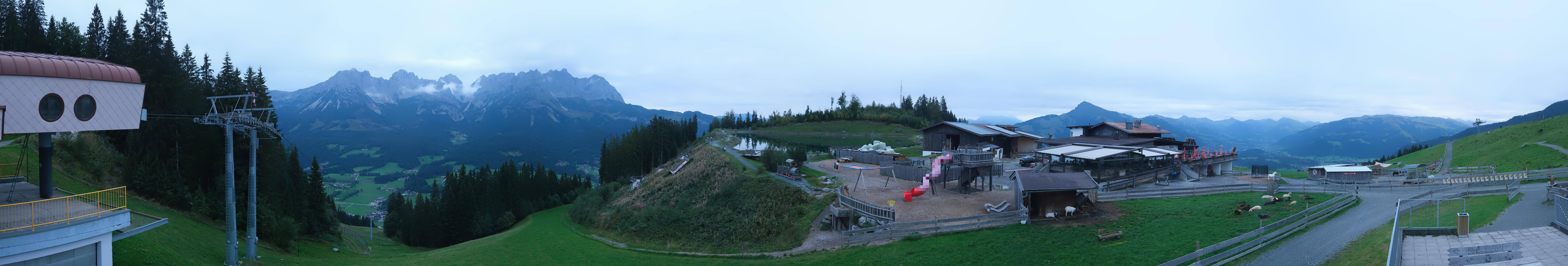 Archiv Foto Webcam Panoramasicht SkiWelt Wilder Kaiser: Astberg