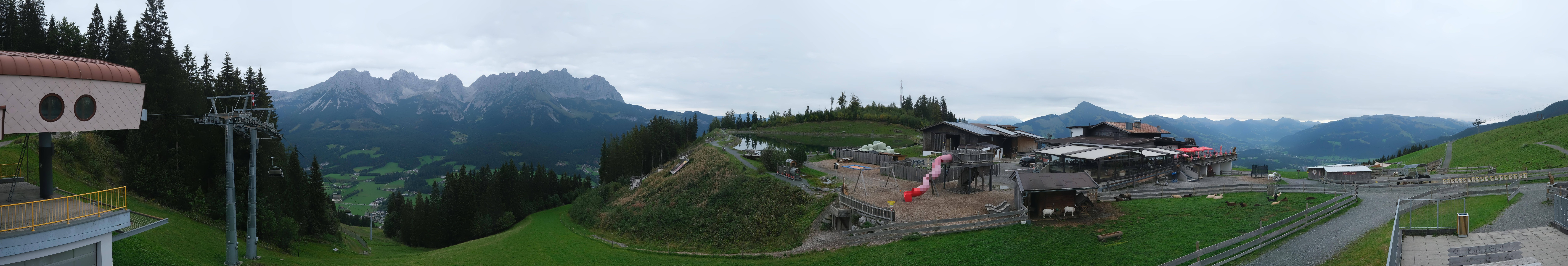 Archiv Foto Webcam Panoramasicht SkiWelt Wilder Kaiser: Astberg