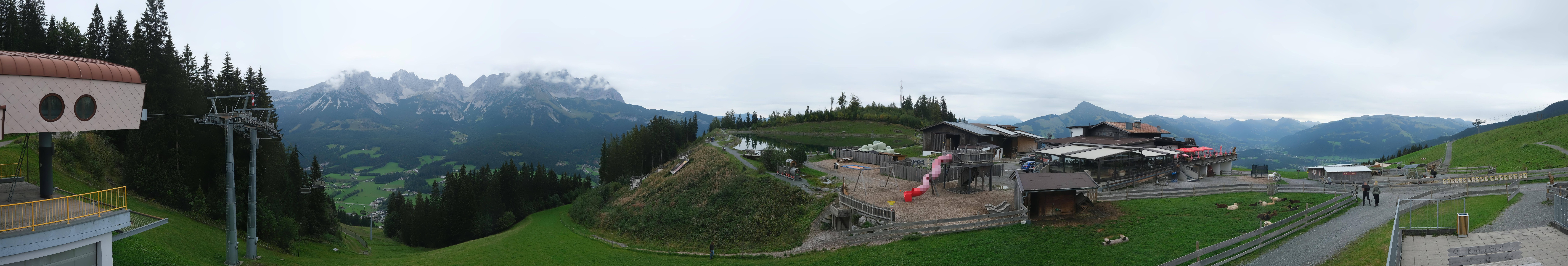 Archiv Foto Webcam Panoramasicht SkiWelt Wilder Kaiser: Astberg