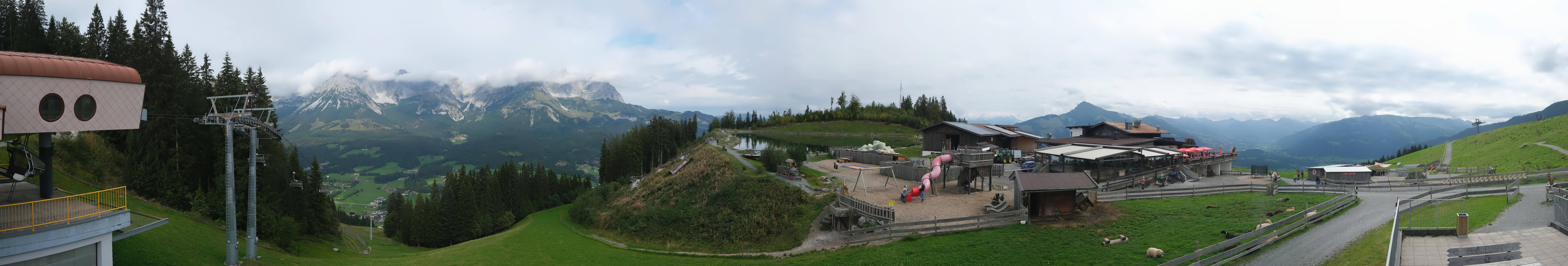 Archiv Foto Webcam Panoramasicht SkiWelt Wilder Kaiser: Astberg